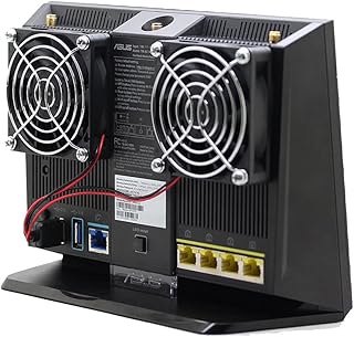 Wentylator chłodzący chłodnica ciepła USB moc ultra cichy rozpraszający regulator temperatury do RT-AC68U EX6200 AC15 AC68U router