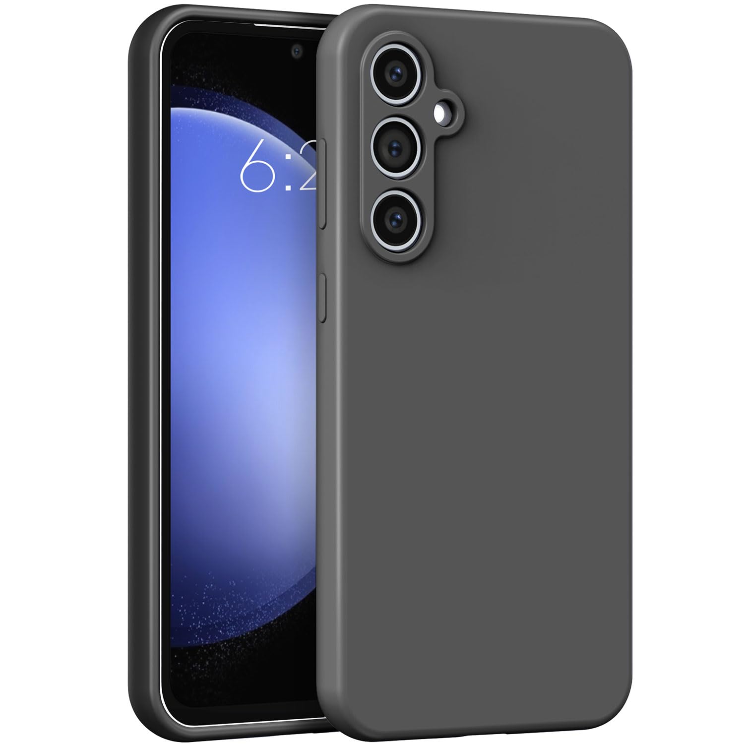 Meifei Case for Samsung Galaxy S23 FE 5G (SM-S711U), Cover for Galaxy s23 fe Dual Layer Hybrid Hard PC Soft Silicone Rubber Bumper Slim Fit Protective