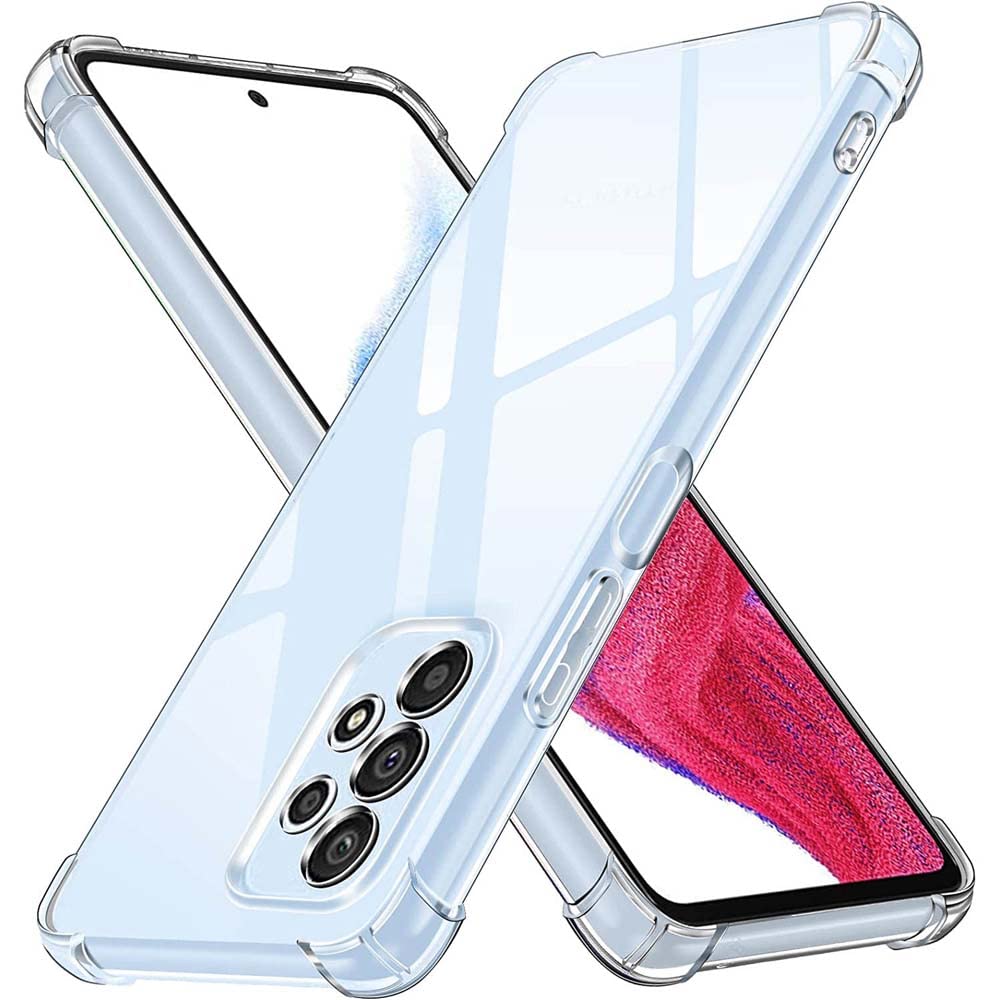 Cassby Transparent Crystal Clear Back Cover Case for Samsung Galaxy A23 5G | Shockproof Soft TPU Case | Cushioned Edges for Ultimat Protection Back Case for Samsung Galaxy A23 5G (Transparent) (B0BSRZPX2B) Amazon Price History, Amazon Price Tracker