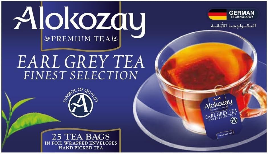 AlokozayEarl Gray Tea, 25 Count