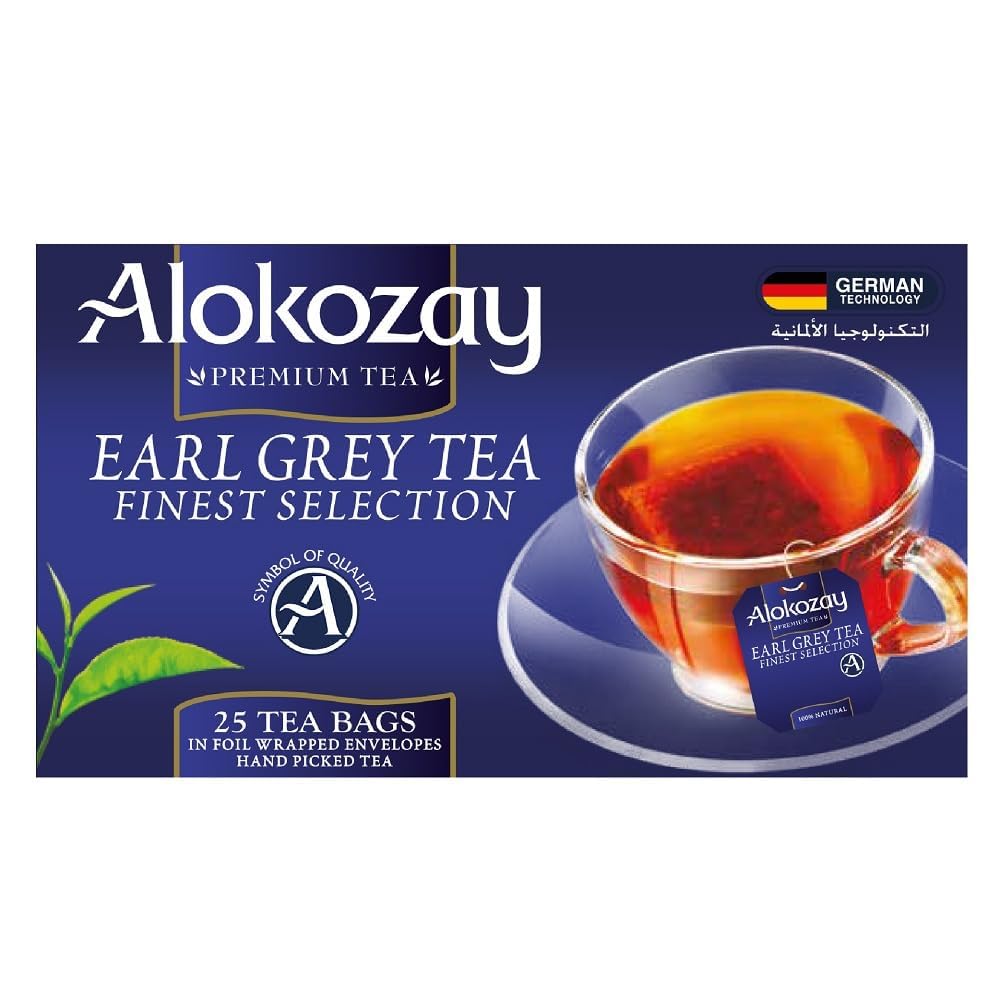AlokozayEarl Gray Tea, 25 Count