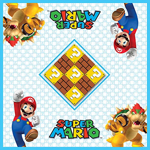 Super Mario Checkers & Tic-Tac-Toe Juego de Mesa Coleccionable miniatura 4