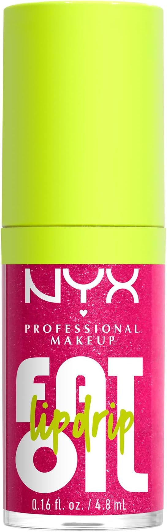 Lip Oil, Fat Oil Lip Drip, High Shine Tinted Gloss, 12hr Hydrating Lip Treatment with Squalane, Non-Sticky, Vegan, Shade: Supermodel