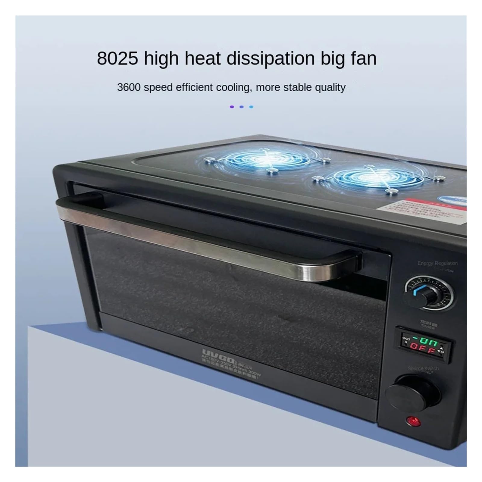 1800-5000W Lampa utwardzająca UV 395nm 405nm 365nm Bezcieniowy klej UV Zakrzywione światło Piekarnik Konserwacja telefonu Szybko i skutecznie(365NM,1800W)