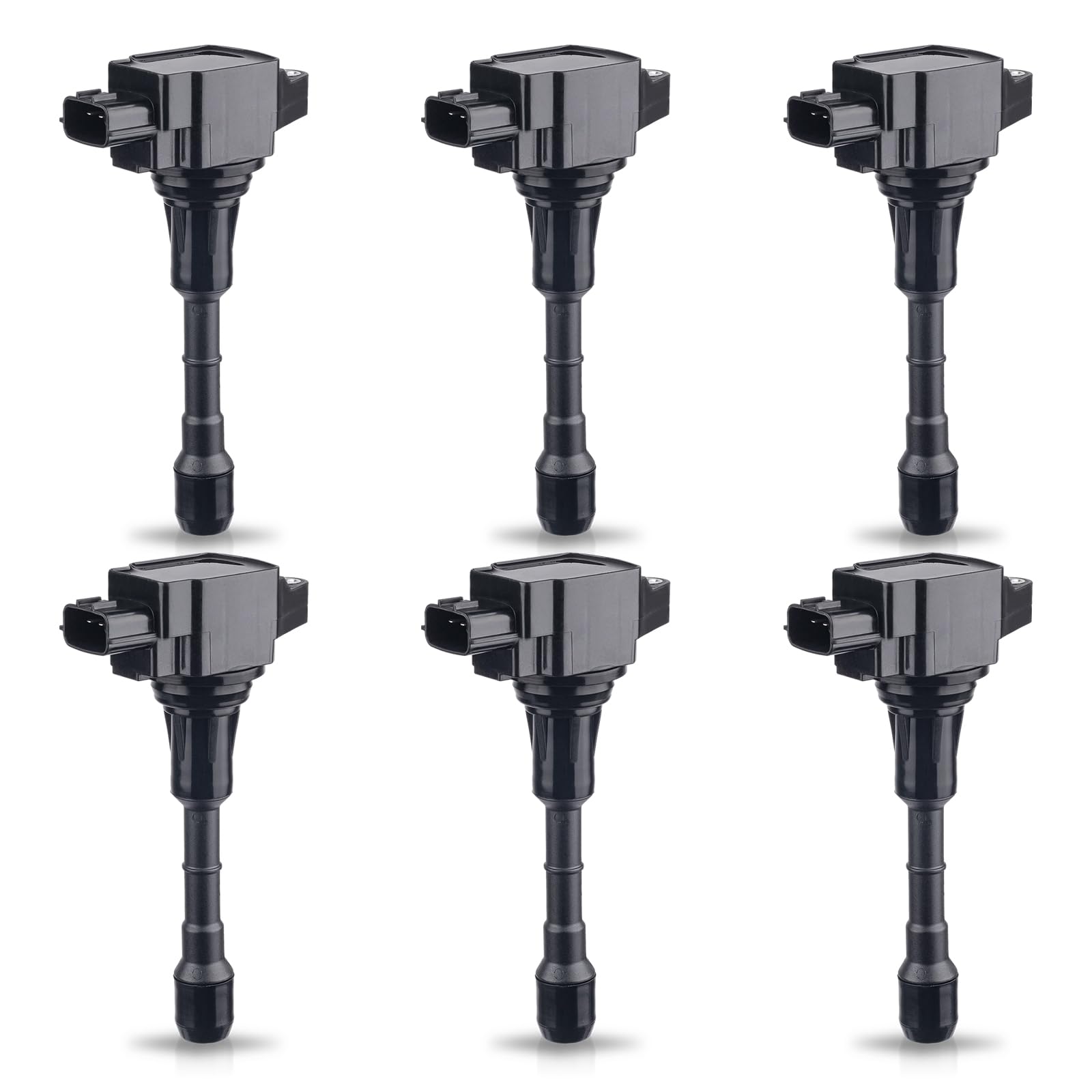 ENA Set of 6 Ignition Coil Pack Compatible with Infiniti Nissan EX35 FX35 G25 G35 JX35 M35 Q50 Q70 QX60 350Z Altima Maxima Murano Pathfinder 2.5L 3.5L V6 2007-2020 Replacement for UF550 522082 C1670