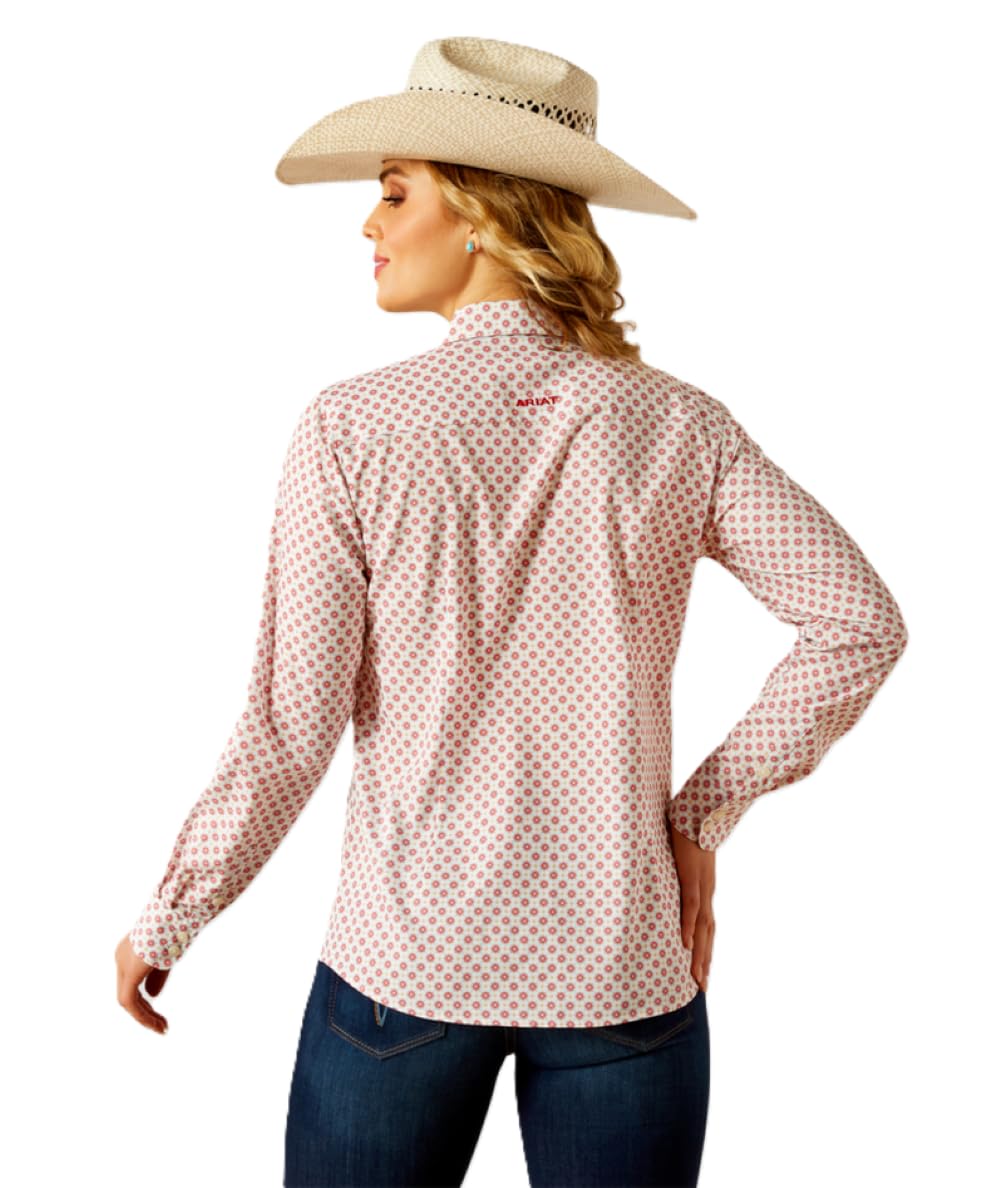Ariat Wms WR Kirby LS Shrt True Blue Camicia Kirby Stretch Donna (Pacco da 1)