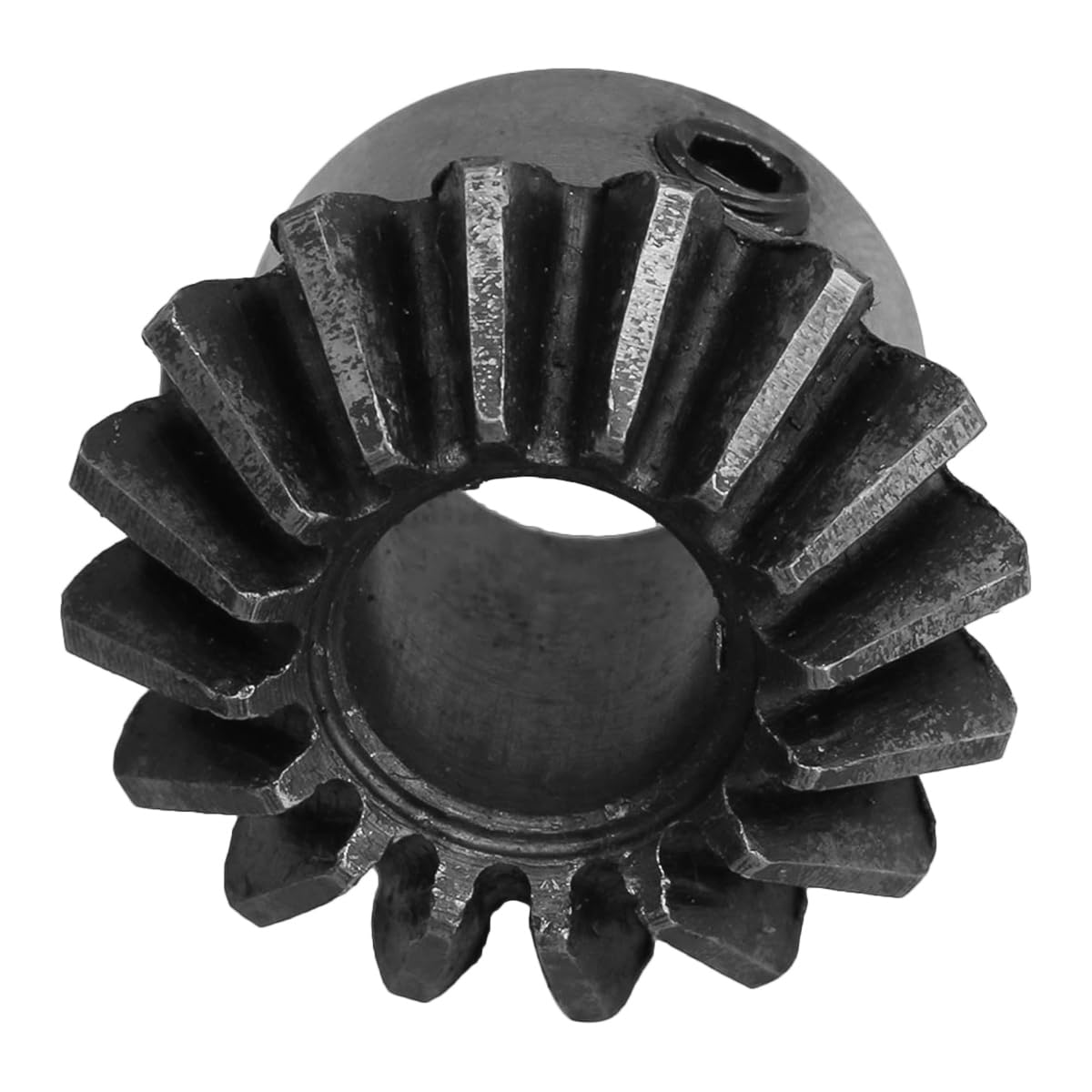 Gorise 2 Stück Stahlkegelr?der, 1,5 Modul, 16 Z?hne, 10 mm Lochdurchmesser, 90 Grad konisches Kegelrad, Lenkgetriebe wird für die mechanische Drehung von Hardware verwendet