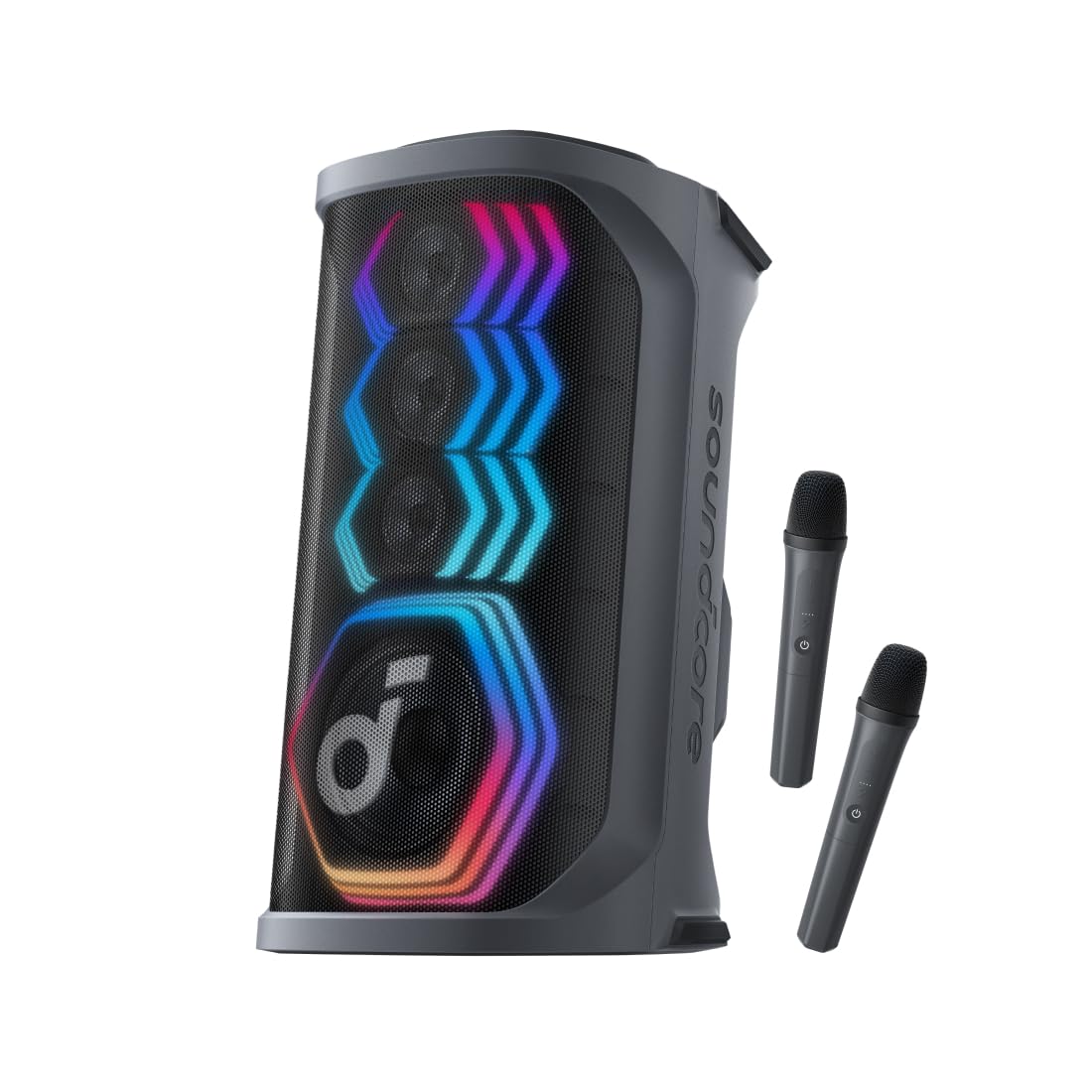 【特価】Soundcore Rave 3s soundcore Rave 3S Caixa de Som para Festas com IA Karaoke, 2