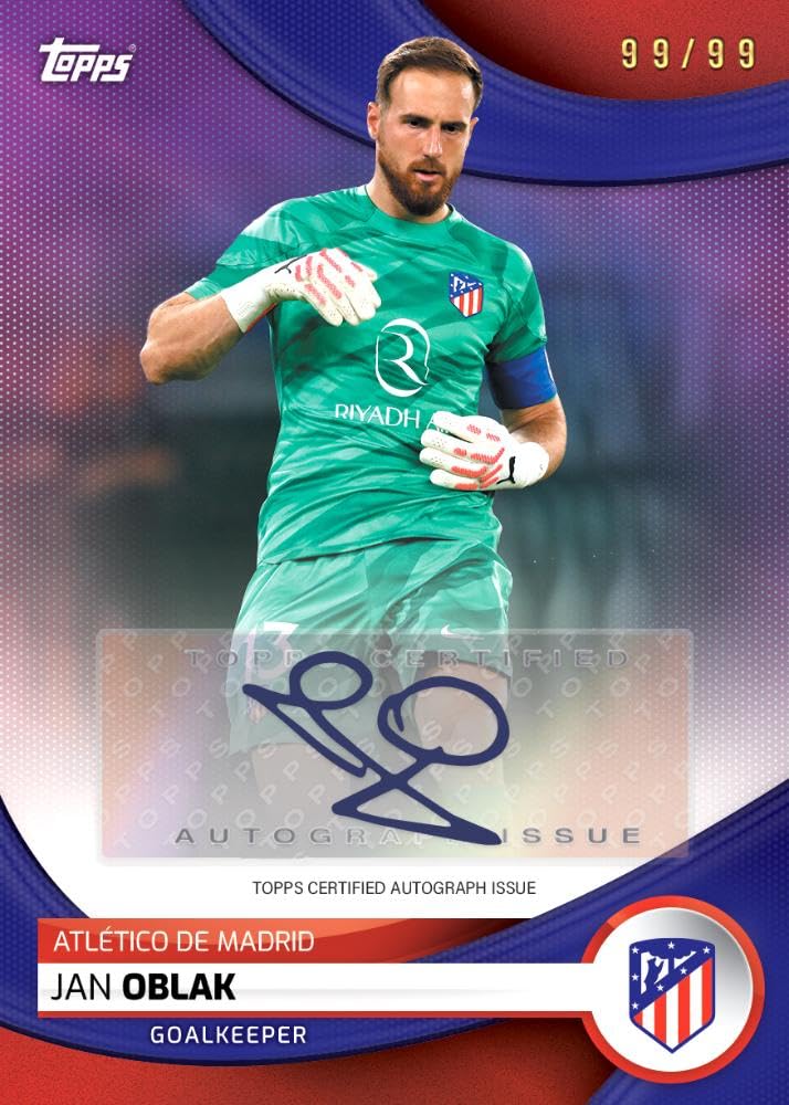 Amazon.co.jp: Topps Atletico de Madrid Official Team Set 23-24