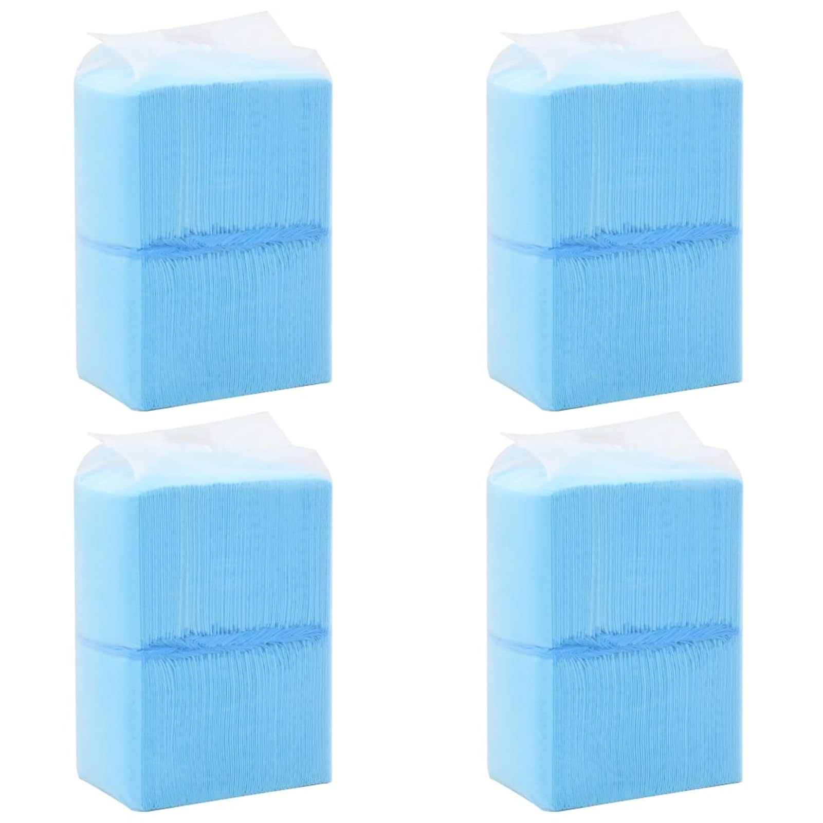 Gecheer Tappetini igienici per Cani, assorbenti Ultra assorbenza 45x33 cm Tessuto Non Tessuto, per addestramento Cuccioli e Cani Anziani, Protezione Pavimenti e superfici