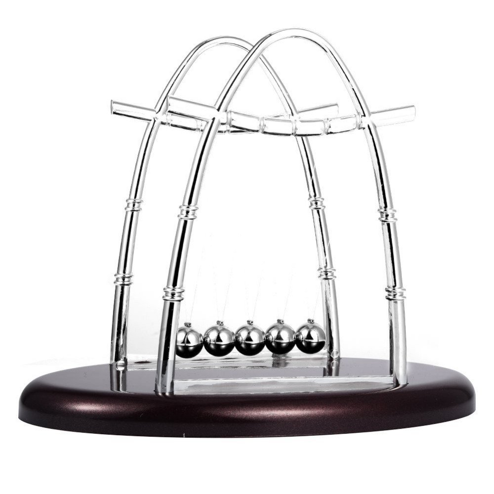 JERN Newtons Cradle Steel Balance Pendulum Ball (Oval Frame) (B079TQWCNC) Amazon Price History, Amazon Price Tracker