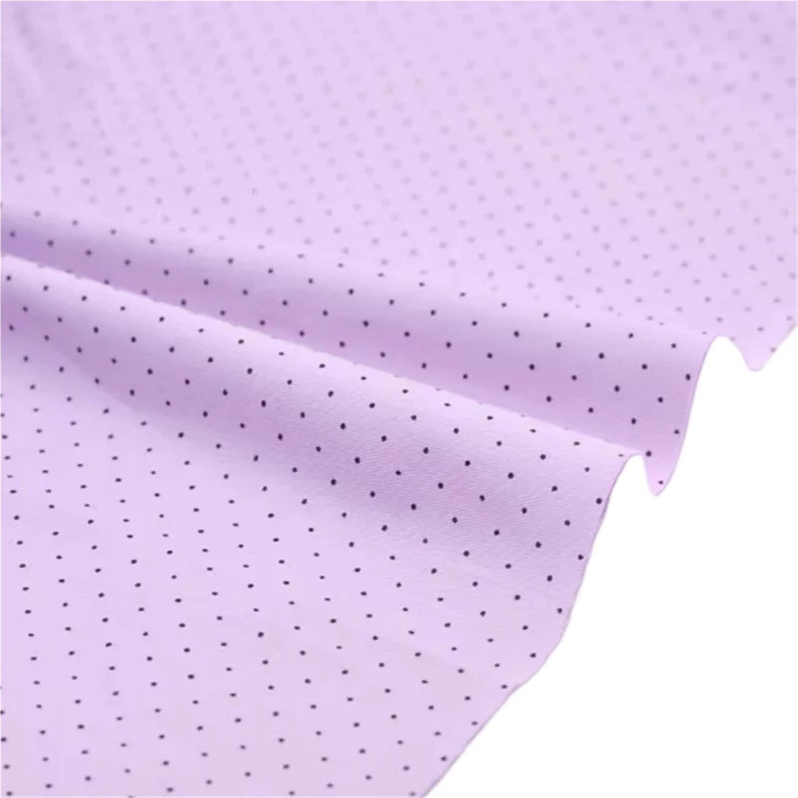 HKSDKABOP Polka Dots Cotton Twill Fabric 1mm Dot 160x50cm DIY Sewing Material(Color2)