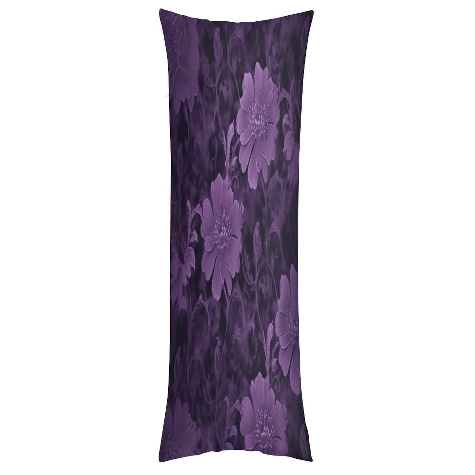 FekiLoot Purple Throw Pillow Cover Soft Pillowcase with Hidden Zipper Lumbar Decorative Throw Pillow Covers Luxury Cozy Pillows Shams Rectangle Cushion Cases