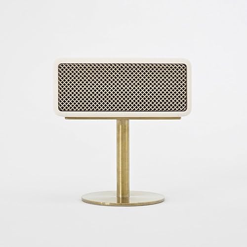 MARBLEHOLIC Emberton - Soporte de altavoz (dorado satinado), para altavoz Marshall Emberton, calidad de sonido óptica, ancho 5.35 pulgadas de alto