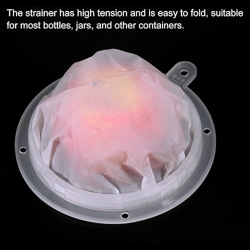 Miniatura 5 de PATIKIL Colador de filtro de alimentos de 6.1 pulgadas de diámetro exterior, 400 filtros de malla para cocina, coladores de malla fina para jugo,