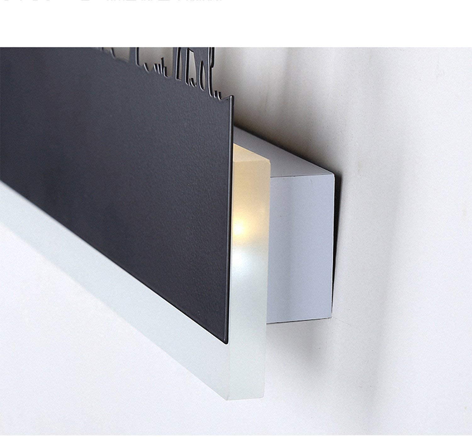 LED Lampada da Parete Interno 12W Moderno Applique da Parete Interni Su e Giù per Lampada a Muro in Acrilico Perfetto per Camera da letto Soggiorno Corridoio Vano scala Bar Sala da Pranzo,People