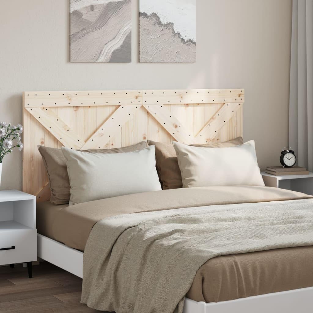 vidaXL Testiera 160x104 cm in Legno Massello di Pino