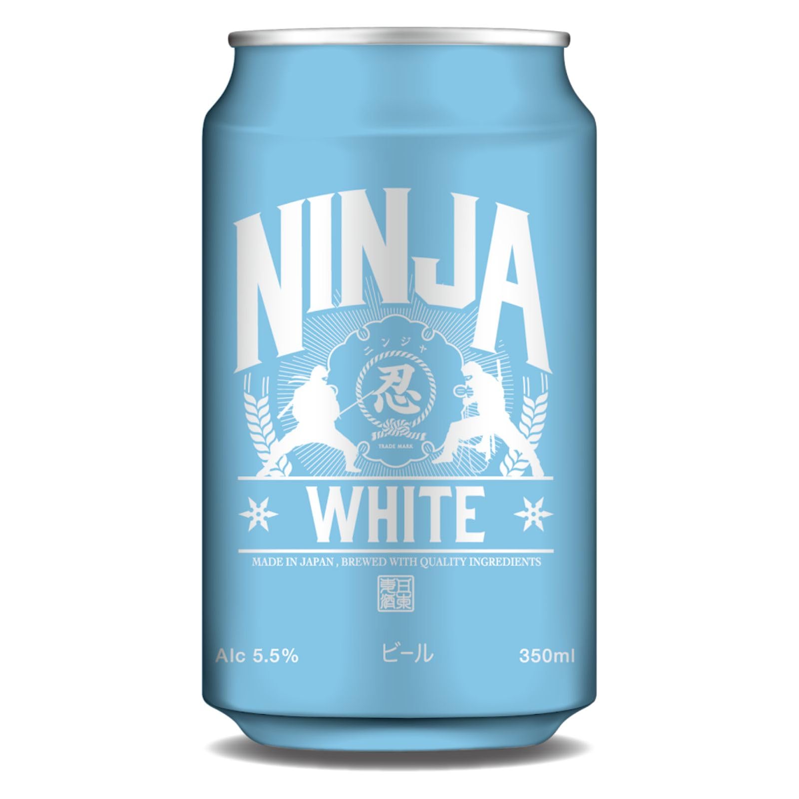Amazon.co.jp: NINJA WHITE 缶 350ml×24本 : 食品・飲料・お酒