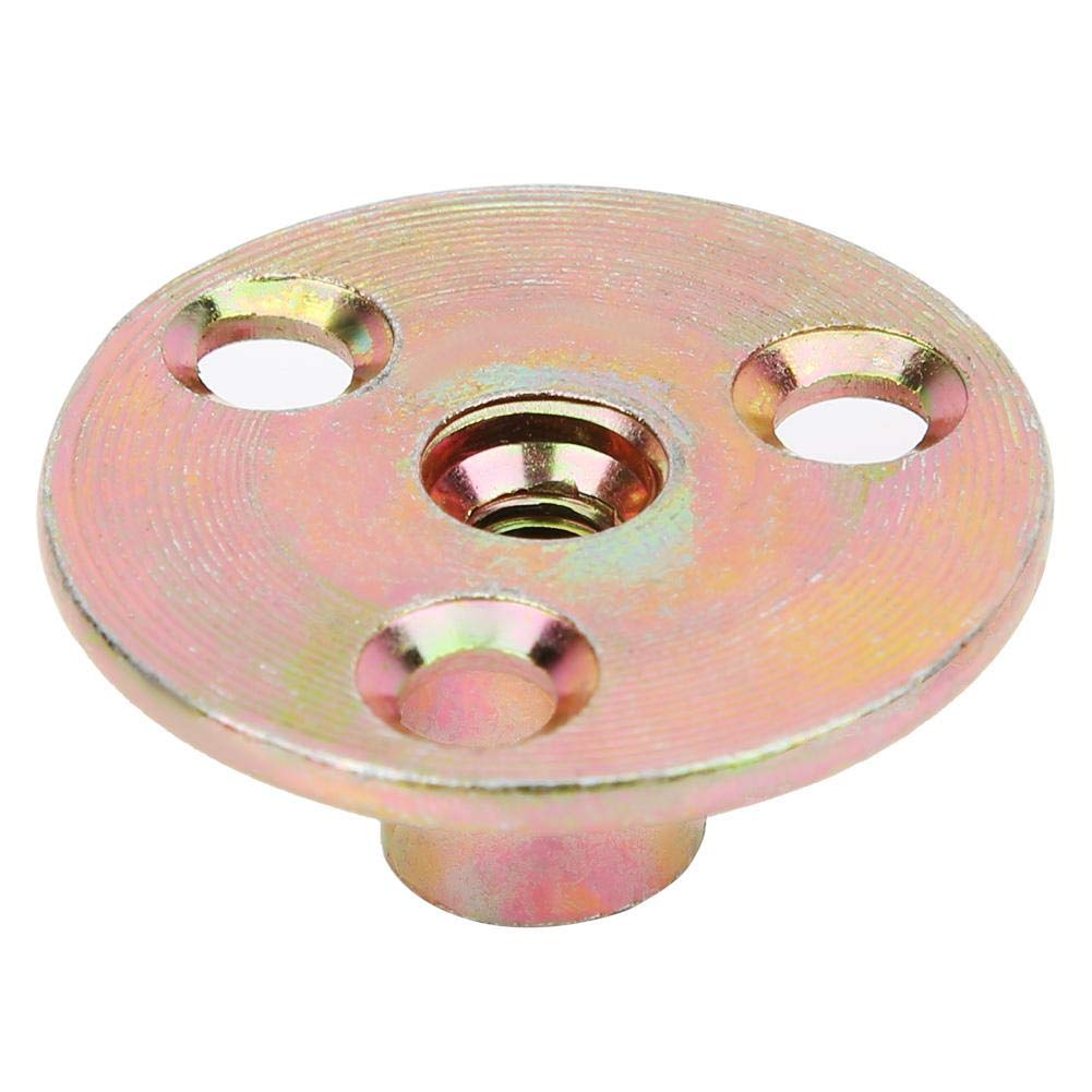 30 Stück T Muttern M8 Verzinkt - 3 Loch Flanschmuttern Für Möbelmontage