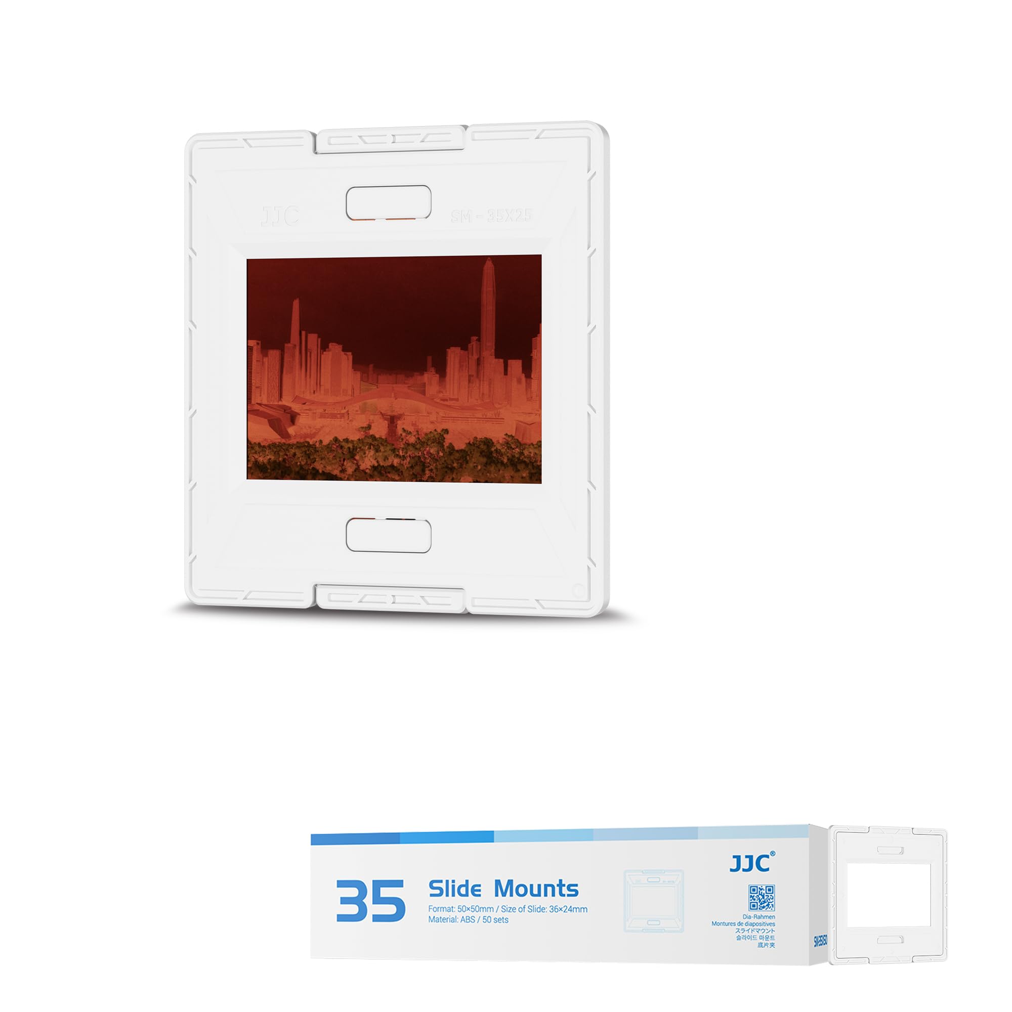 Amazon.co.jp: JJC 35mmスライドマウント50ピース、ネガデジタル化