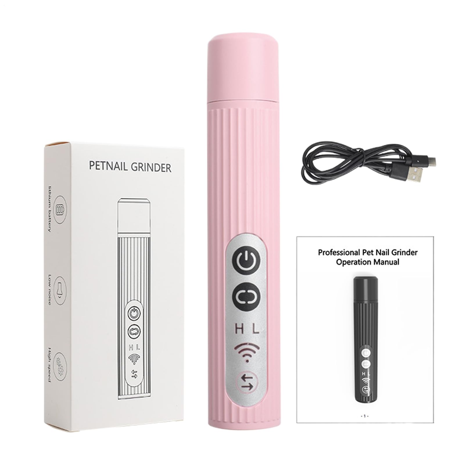 Lijadora de uñas para perros sin tirones gracias a sus 3 modos con LED 8