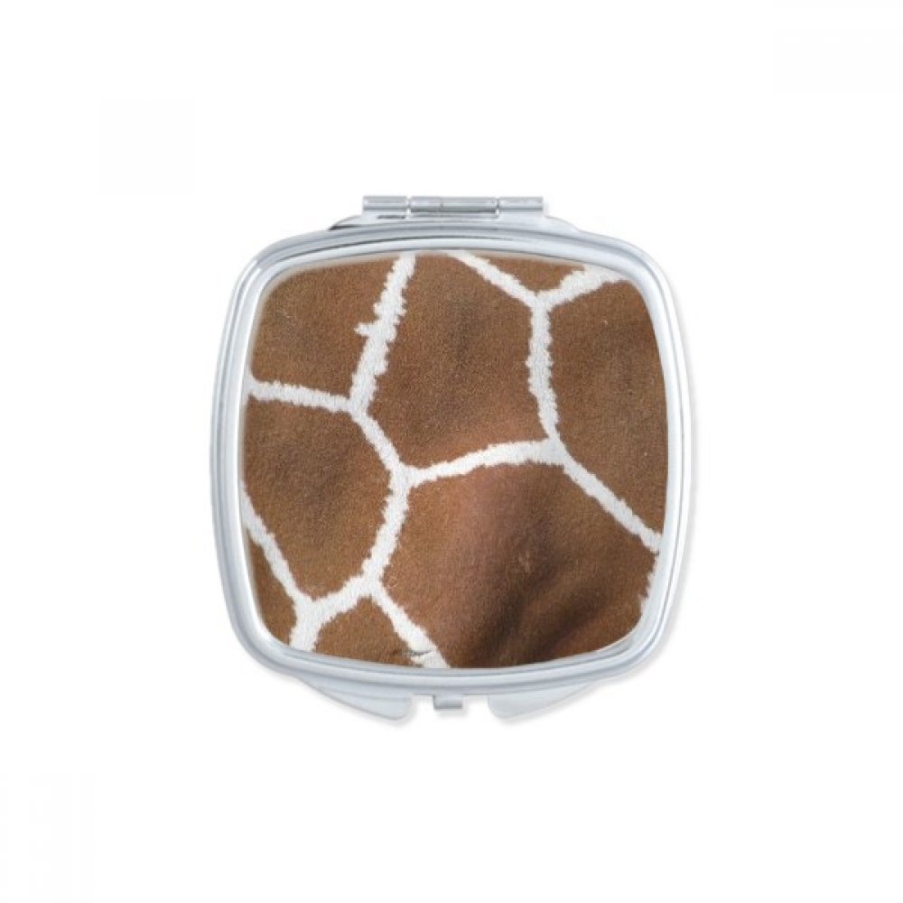 Miroir de poche lin gris DIYthinker, idée petit cadeau mignon