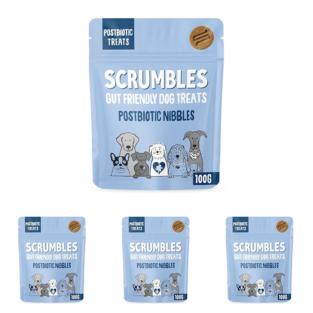 Scrumbles Nibbles, 100% Natural, Calming Dog Treats, Grain Free Turkey Training Treats, 100g pouch — view 10