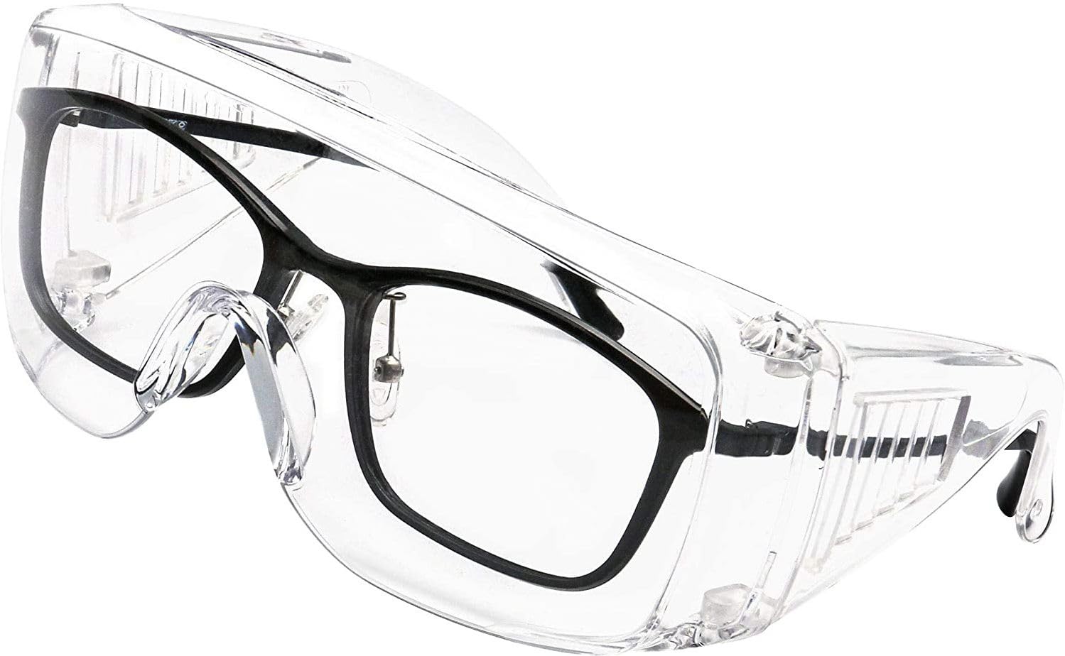 Protective Safety Goggles Clear Lens Wide-Vision Adjustable Glasses Eye Protection Eyewear Sunglasses (Pack of 2) 1008 Power Tool, Safety Goggle (Free-size) BZ_Safe1 (B0CY2Q38K1) Amazon Price History, Amazon Price Tracker