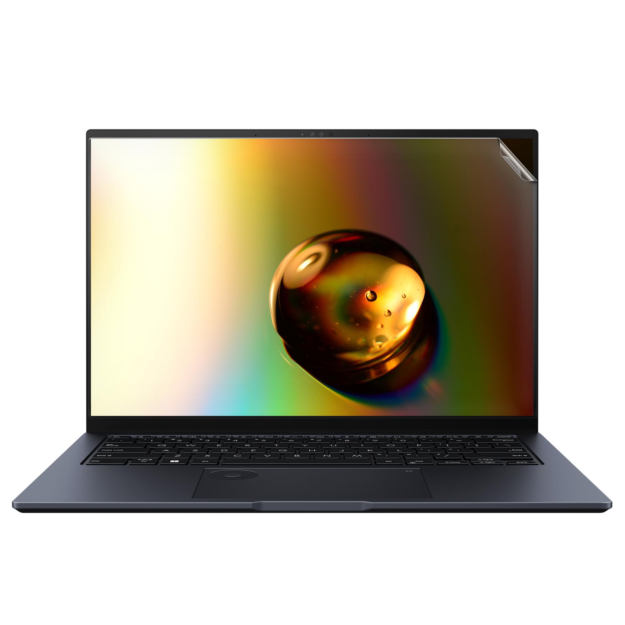 kwmobile Pellicola Protettiva per Display Compatibile con ASUS Zenbook 14 OLED 2024 14" - Pellicola Screen Cover Opaca antiriflesso con Effetto Anti-Impronte
