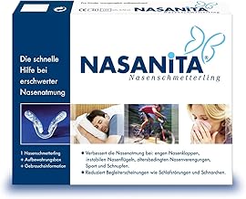 Nasanita Nasenschmetterling. 1 St [Badartikel]