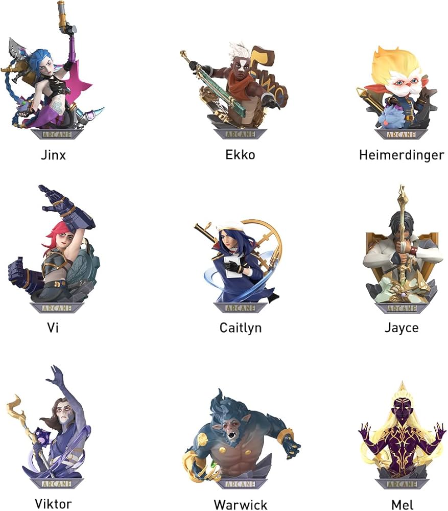 Amazon | POP MART League of Legends アーケイン シリーズ【アソート