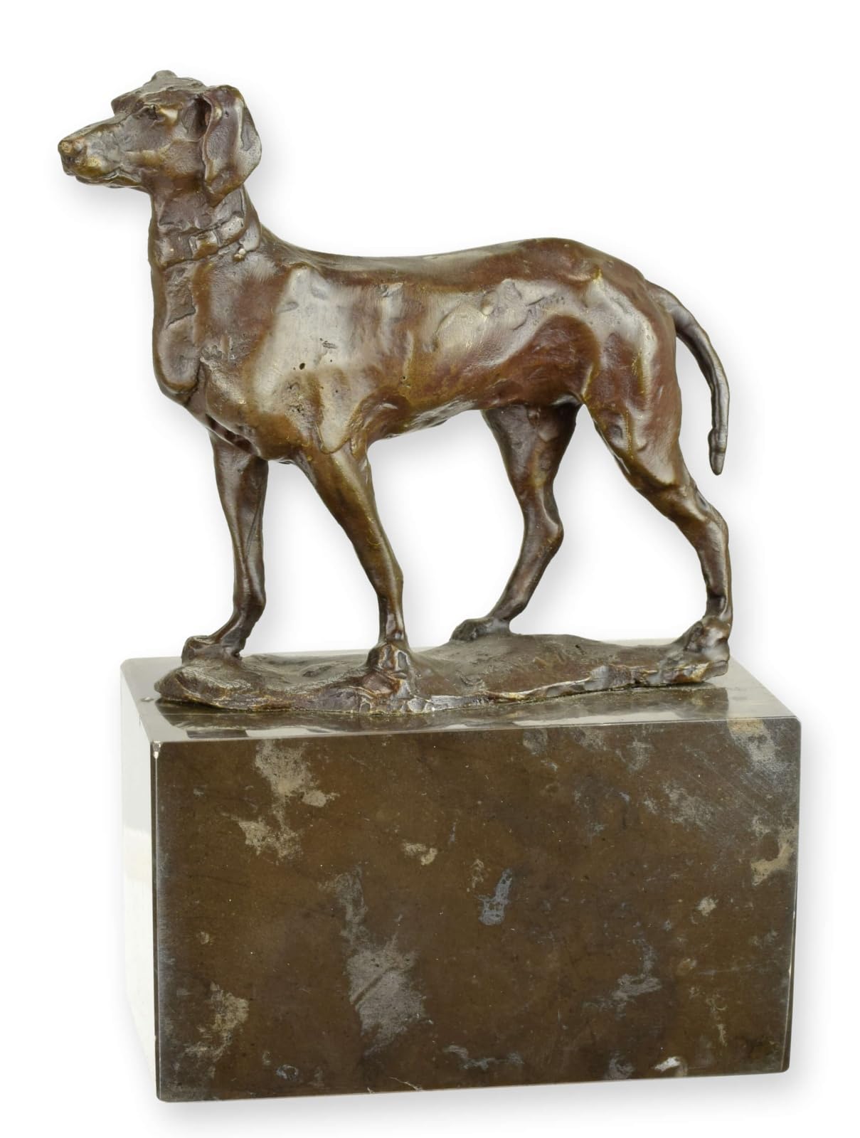 aubaho Bronze Sculpture Dog After Carvin Replica Retro Design Decoration