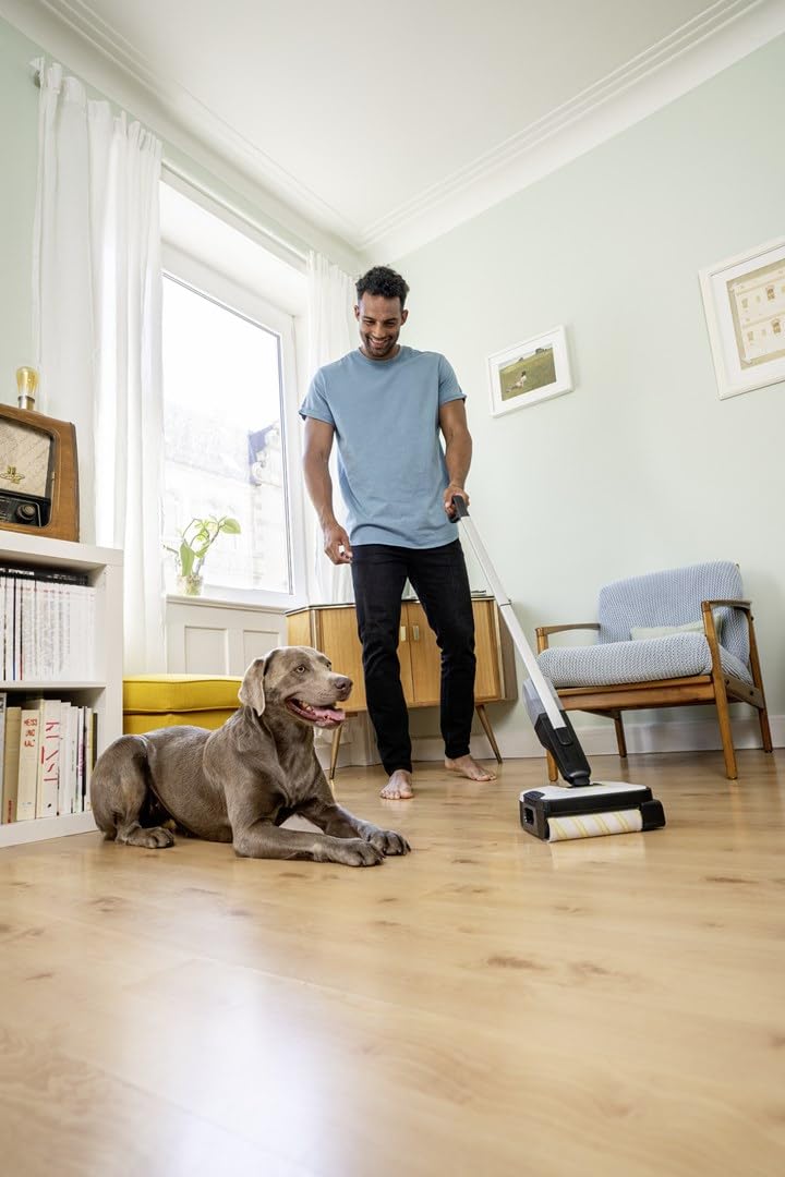 KARCHER FC 2-4 - Limpiasuelos - Recoge la suciedad seca y h�meda de una sola pasada - Posici�n de aparcamiento