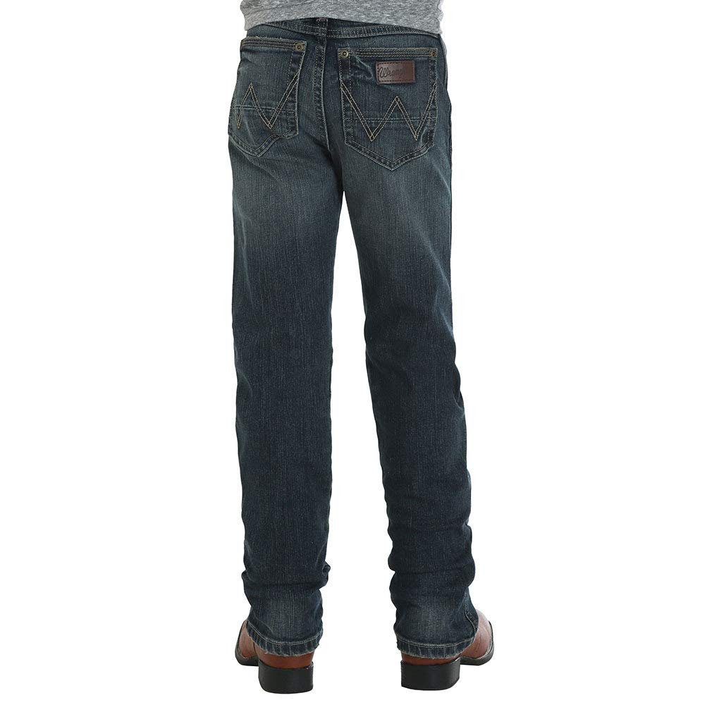 Wrangler Boys Retro Slim Fit Straight Leg Jean, Jerome, 7 Slim