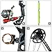 PANDARUS Bowfishing Bow Kit with Arrow Ready to Shoot Right Handed 15-45 LBS Draw Length 18