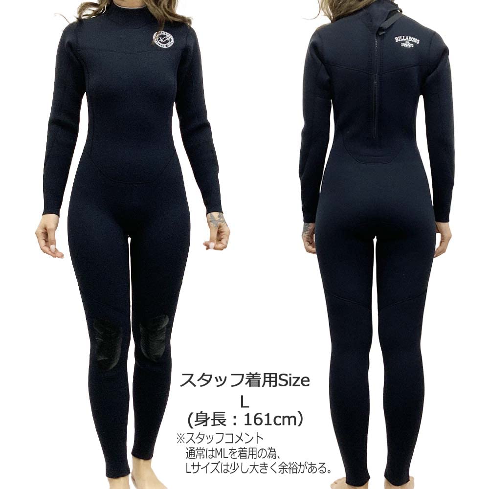 BILLABONG フルスーツ レディース　3/2mm バックジップ Amazon | ビラボン 23 BILLABONG レディース FULLSUITS 3/2mm