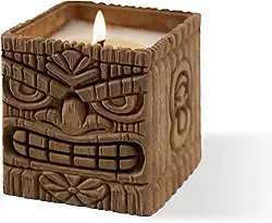 Tocha de citronela Mana Mood – Tochas de mesa para pátio externo e quintal com tempo de queima de 60 horas, inclui óleo essencial altamente perfumado, vela grande decorativa perfeita para acampamento