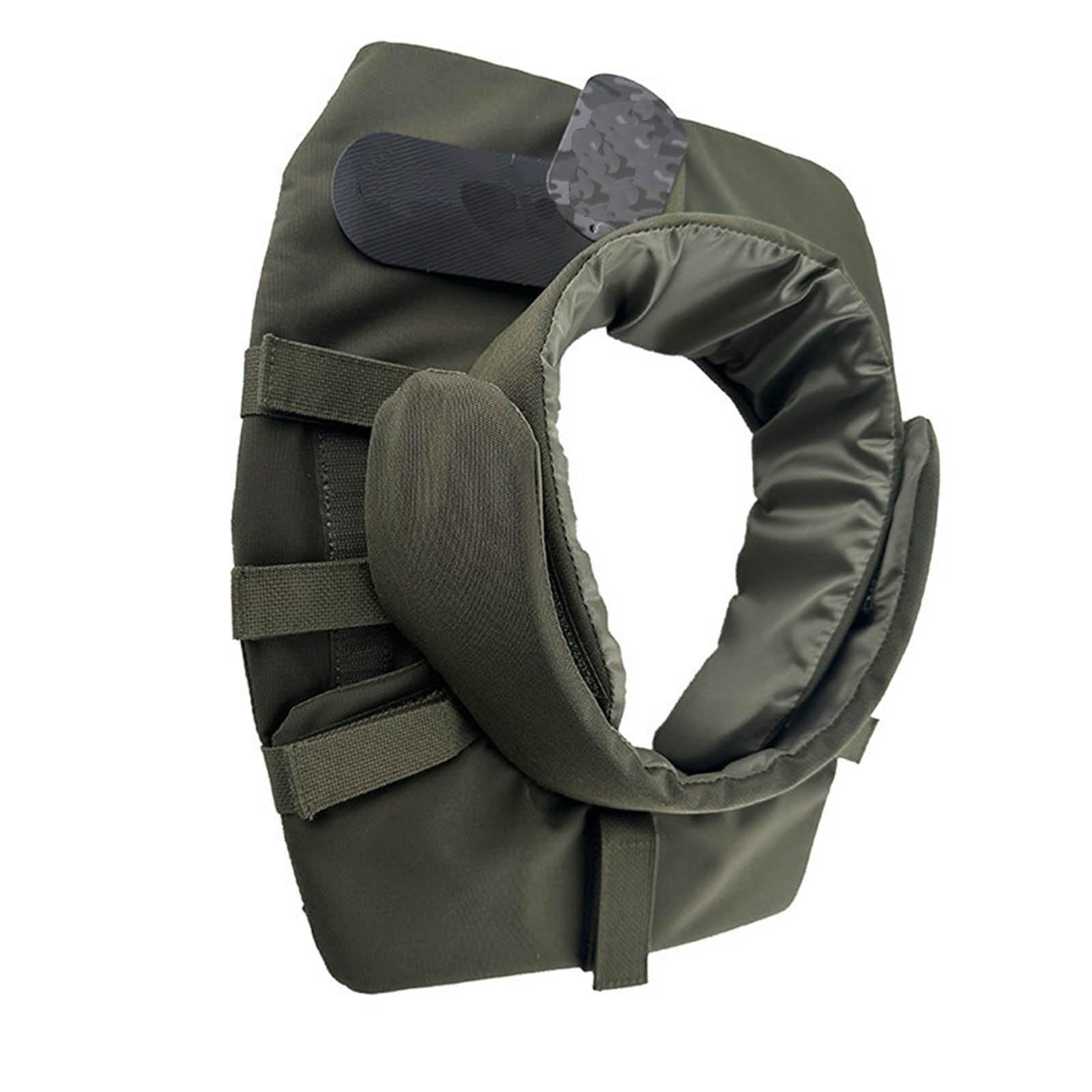 Accesorio Táctico de Protección para El Cuello: Sistema MOLLE con Cierre de Hook and Loop para Deportes Al Aire Libre y Airsoft