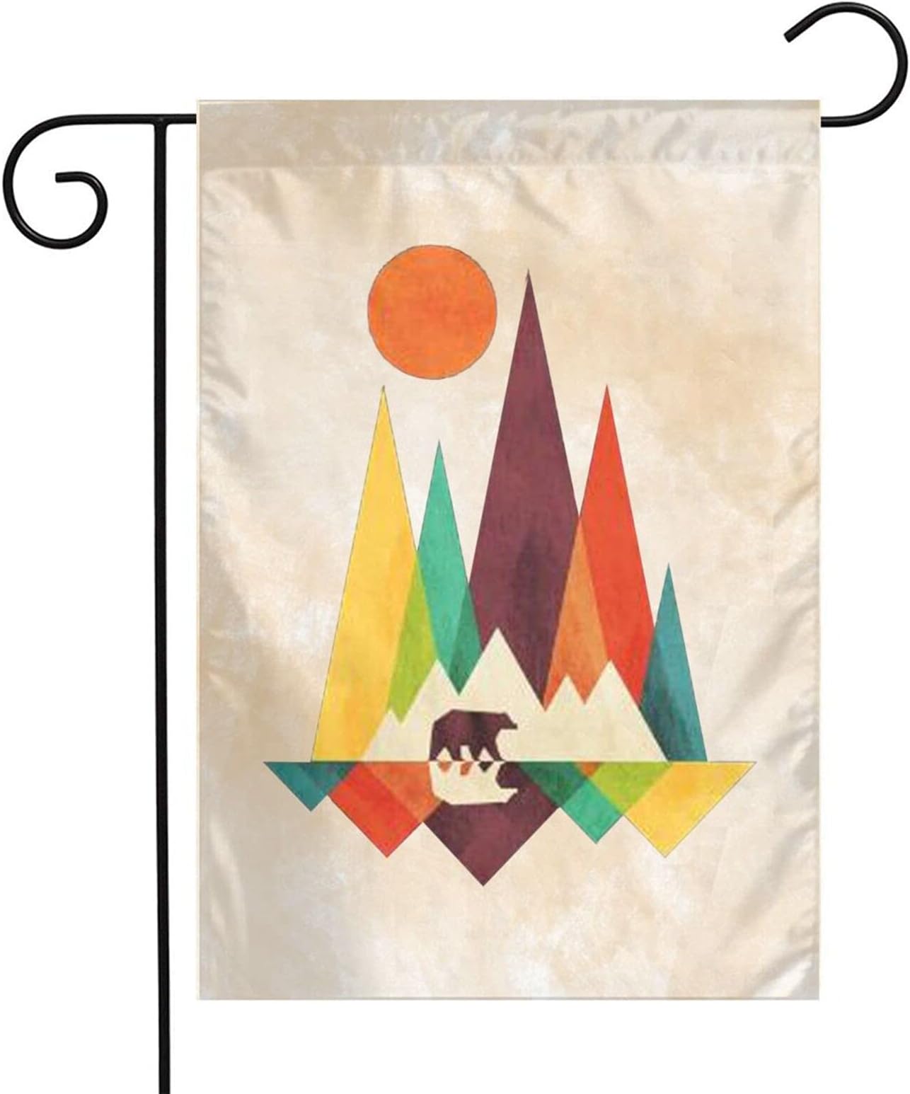 Rocky Mountain Colorado Us National Park Camping Hiking Garden Flag 12*18 With Unique Theme.