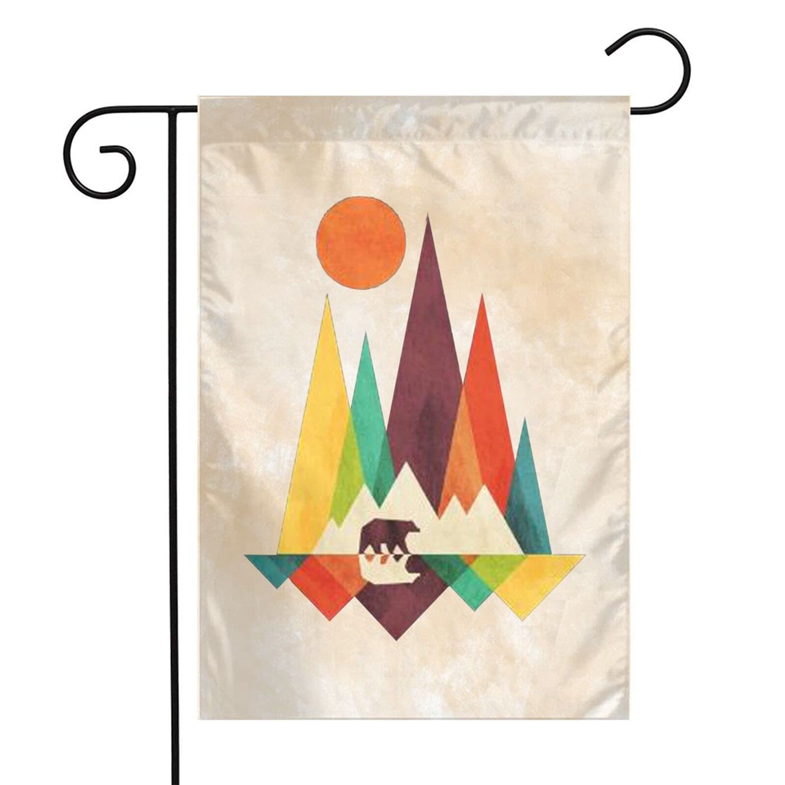 Rocky Mountain Colorado Us National Park Camping Hiking Garden Flag 12*18 With Unique Theme.