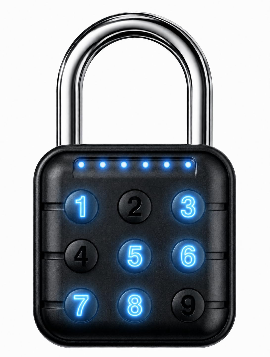 Combination Padlock, 6-Digit Code, Black — Amazon image 8