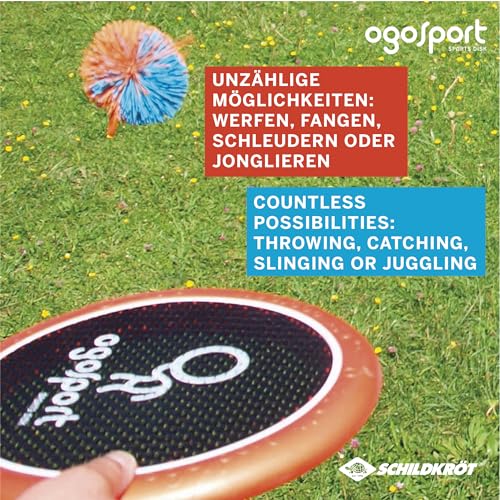 Schildkröt® Ogo Sport Set, 2 Ogo Softdiscs Ø29cm, 1 Ball, Standardgrösse, der beliebte Spiel-Klassiker, 970090