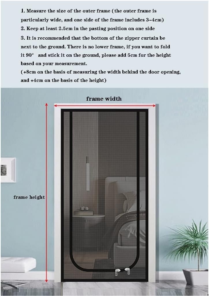 Katzen-Türgitter, Passend for Türgrößen Von 150 cm X 220 cm, Verdickte, Katzenresistente Gittertür for Wohnzimmer, Schlafzimmer, Küche, Terrasse, Kratzfestes Gitter for Hunde Und Katzen (Color : B,