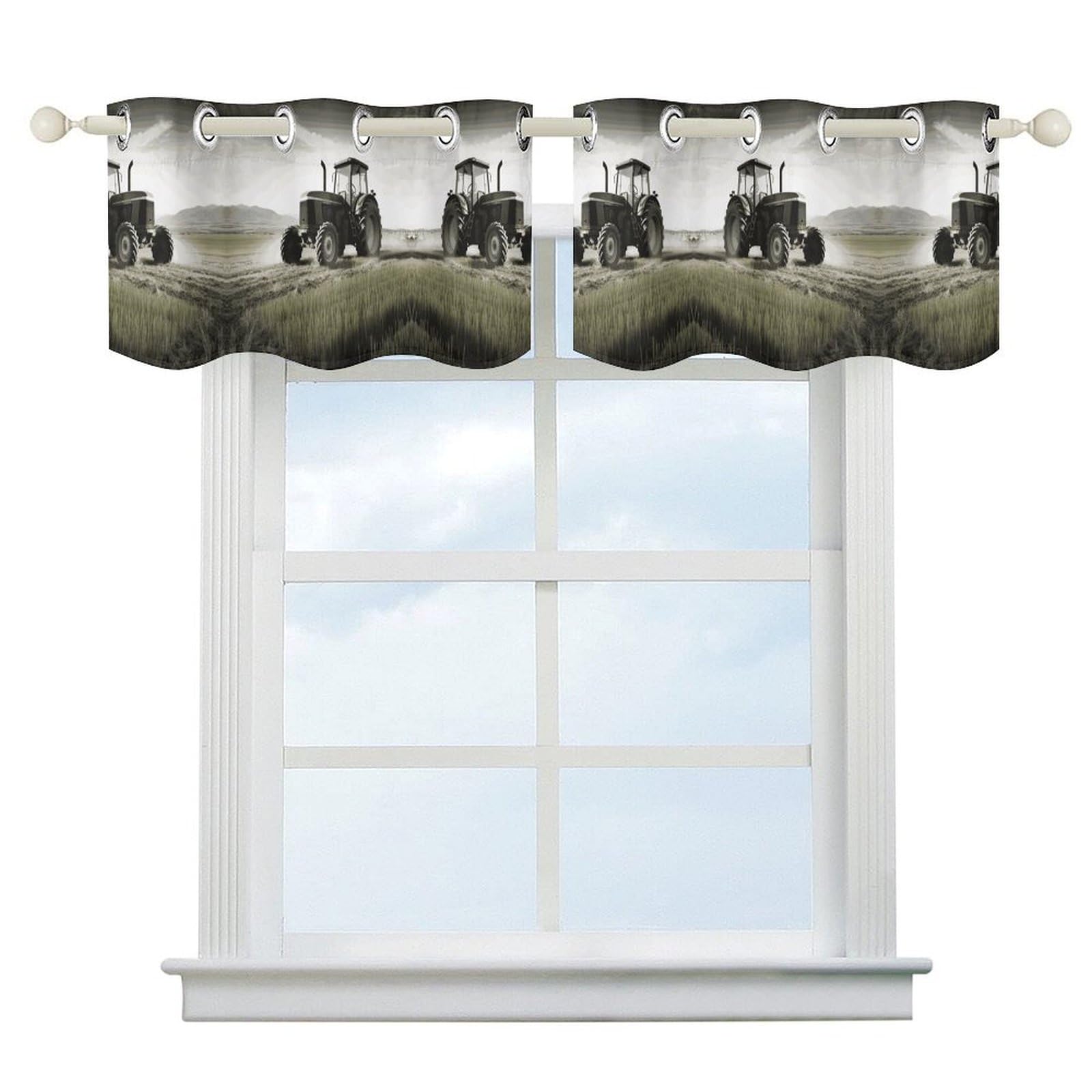 Rideau occultant occultation totale et motif art moderne pour chambre