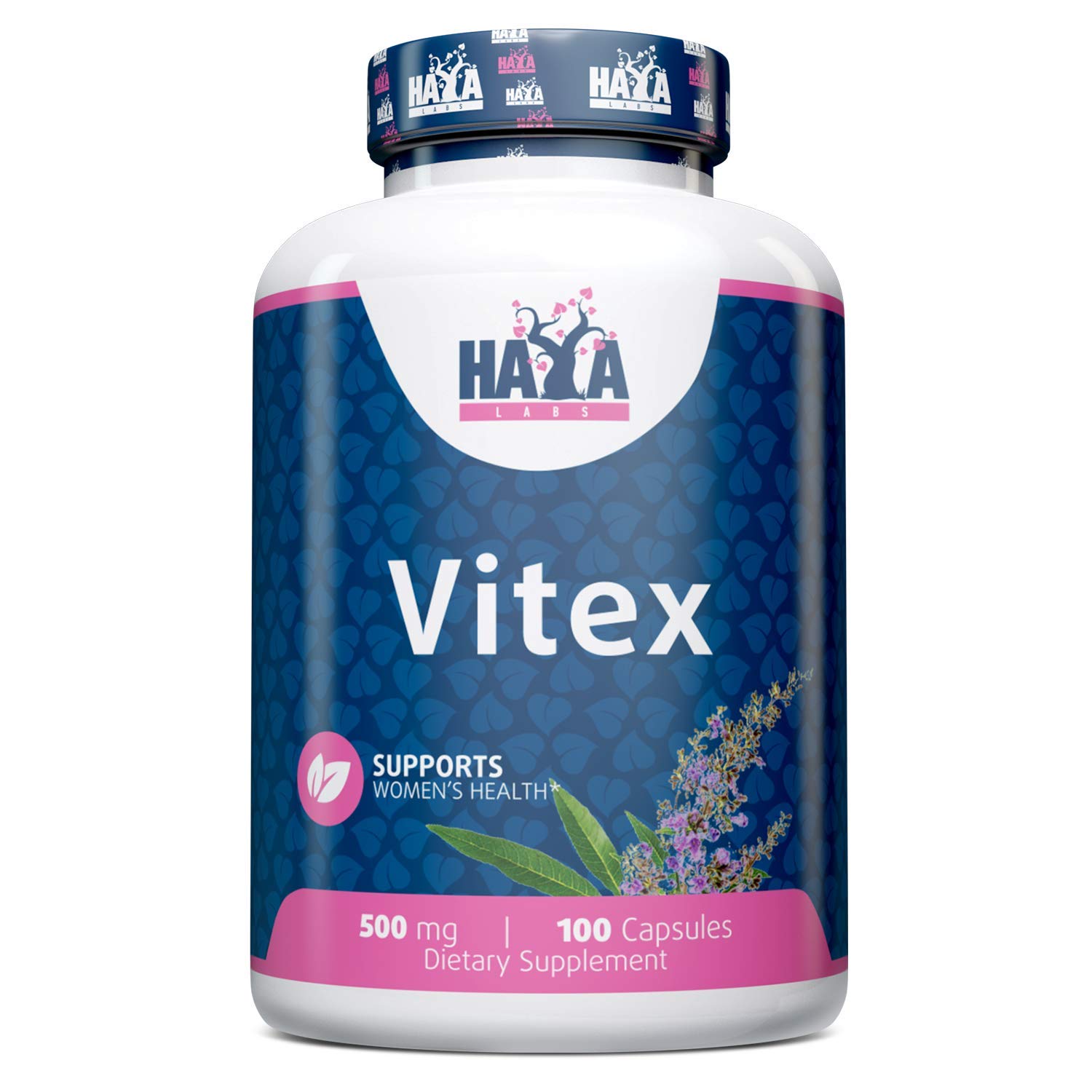 100% Vitex Fruit 100 Capsules, Strong Anti-fungal Properties, May Help Boost the Immune System