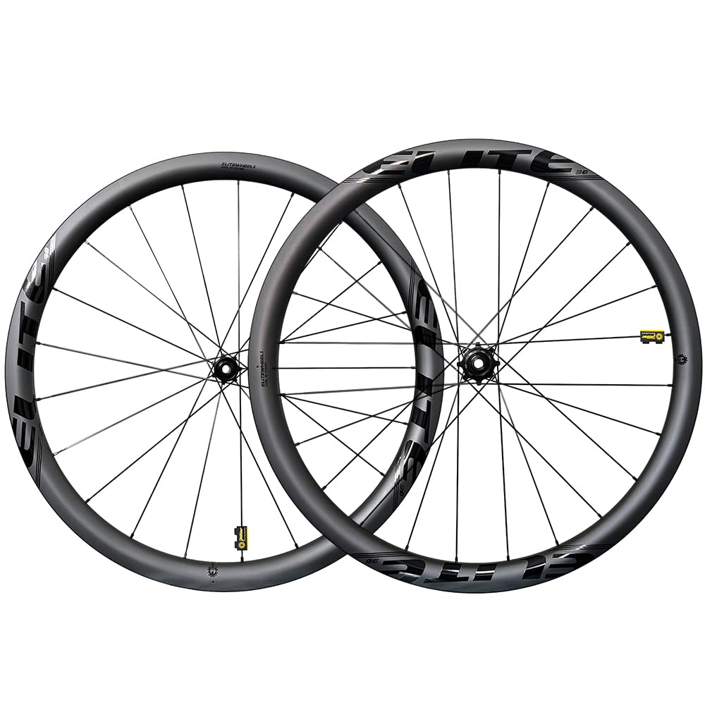ELITEWHEELS Carbon Wheels ENT 2.0 Disc Brake 700c Carbon Rim Center Lock Road Bike Wheelset UCI Quality Road Racing Wheelset