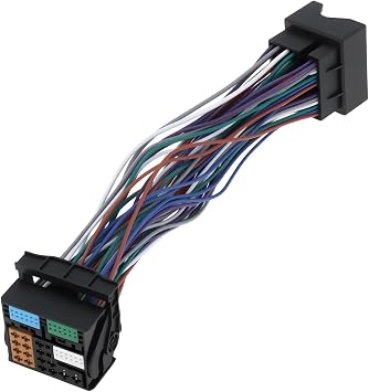 ECSiNG 52Pin Car Radio MQB Adapter Socket Connection Extension Cable Compatible with Volkswagen Golf 7 A1 8X A3 8V A4 B9