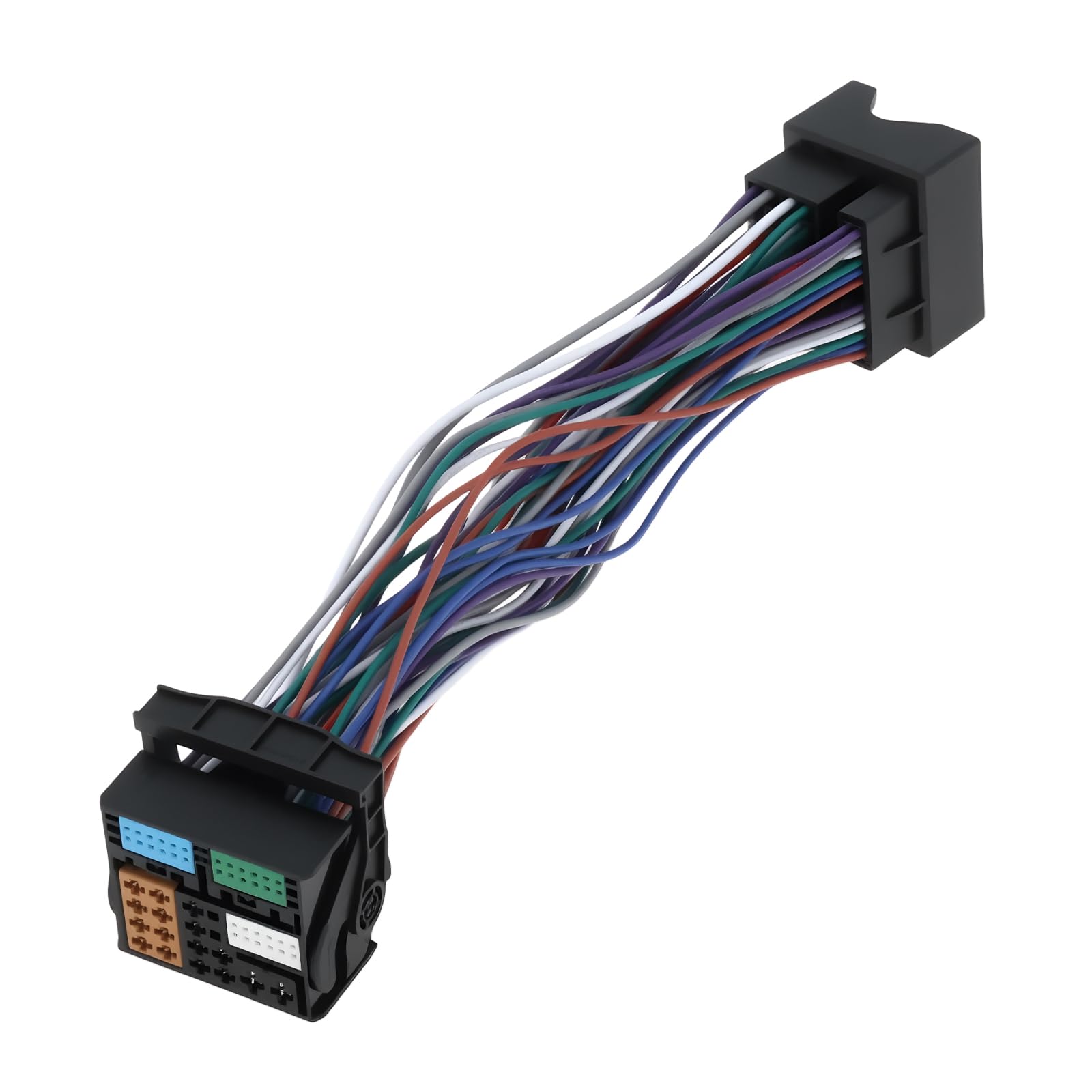 ECSiNG Cavo di prolunga con adattatore a presa per autoradio MQB a 52 pin, compatibile con Volkswagen Golf 7 A1 (8X) A3 (8V) A4 (B9)