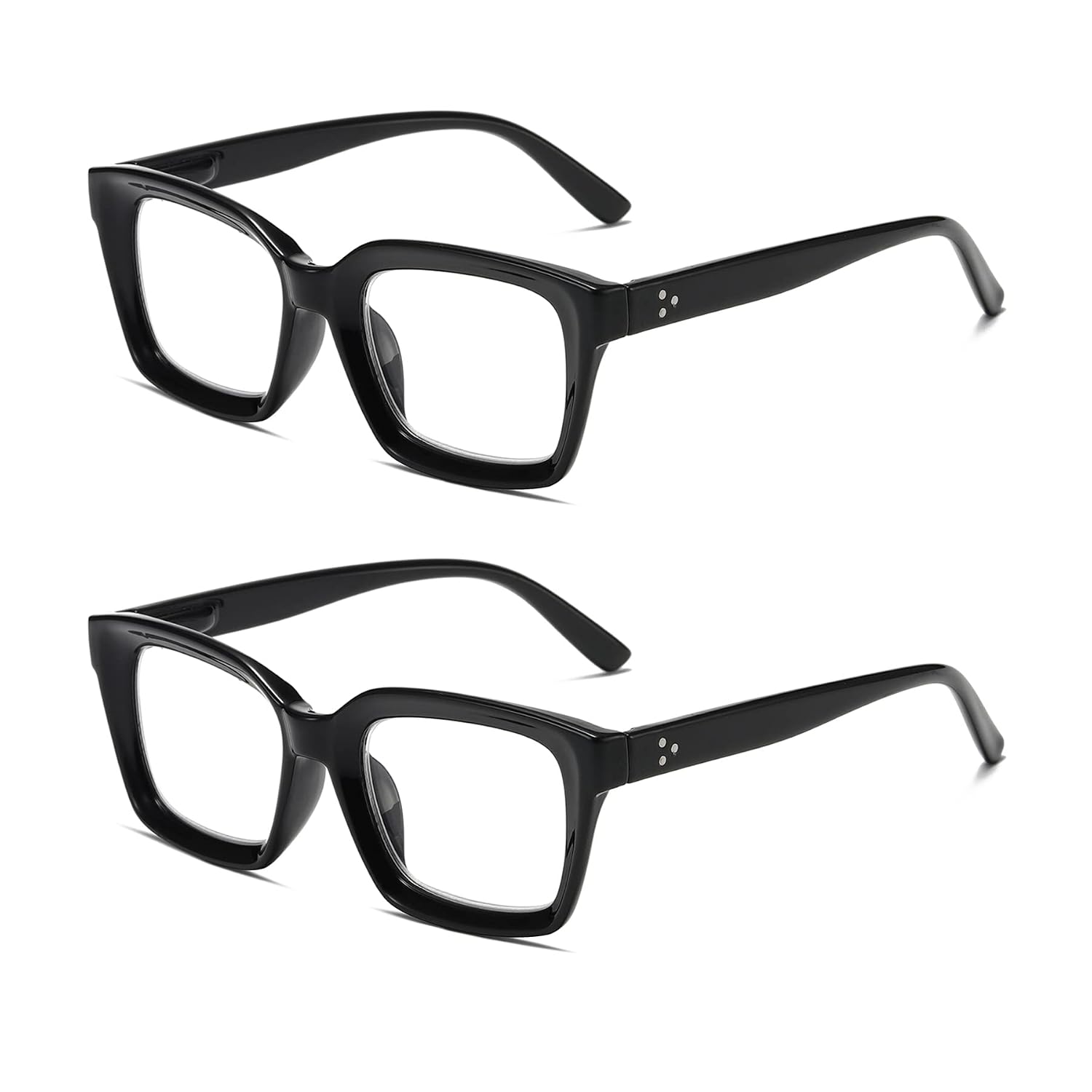 Hubeye Large Frame Reading Glasses Men and Women Retro Oversized Square Oprah Style Blue Light Blocking Computer Reader… - Review, Price and Buying Guide