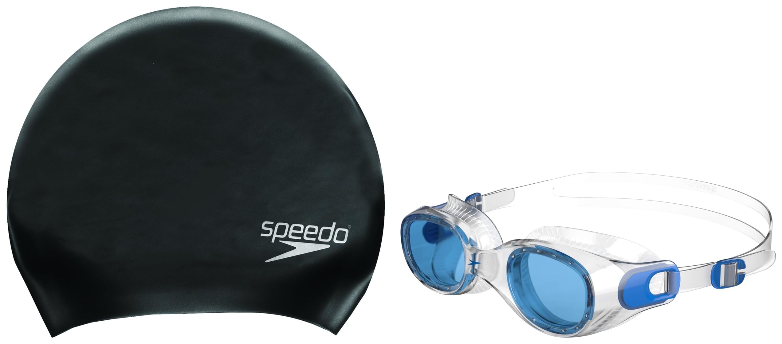 Speedo 8108983537 Futura Classic Goggles 8061680001 Long Hair Cap (B0C99L49HQ) Amazon Price History, Amazon Price Tracker